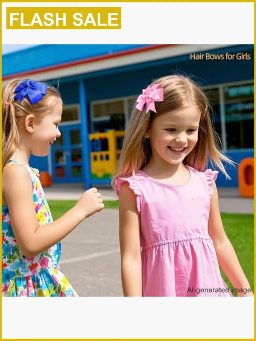 40 Grosgrain Ribbon Pinwheel Hair Bows Alligator Clips for Girls